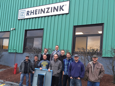 RHEINZINK-Training-workshop-group-pic