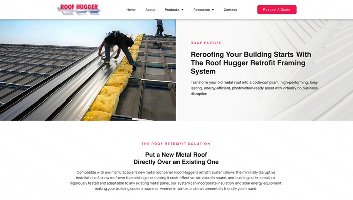 roof-hugger-website-redesign