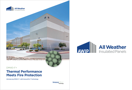 All Weather Insulated Panels Introduces DM40-F+ with InnovaCELL™ Technology