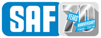 SAF-historical-7-70-years-logo