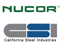 nucor-california-steel-industries-logos