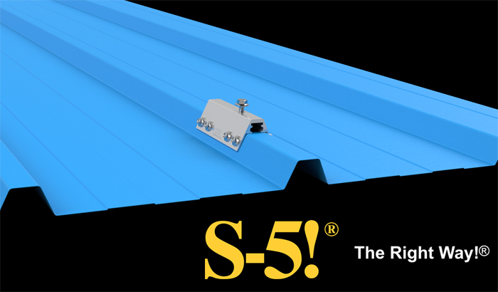 S-5! Introduces New Snow Retention Clamp For Trapezoidal IMP Roofs