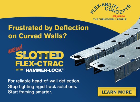 Slotted Flex-C Trac for DBWM
