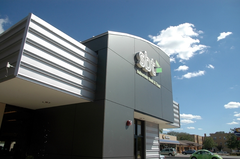 Suburban Bank And Trust Elmhurst Illinois Metal Construction Projects Case Histories | Design and Build With Metal