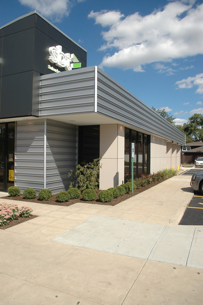 Suburban Bank And Trust Elmhurst Illinois Metal Construction Projects Case Histories | Design and Build With Metal